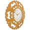 Infinity Instruments Wisteria 15.5 in. Wall Clock, Saffron 20331SY-4561 - alternate 3